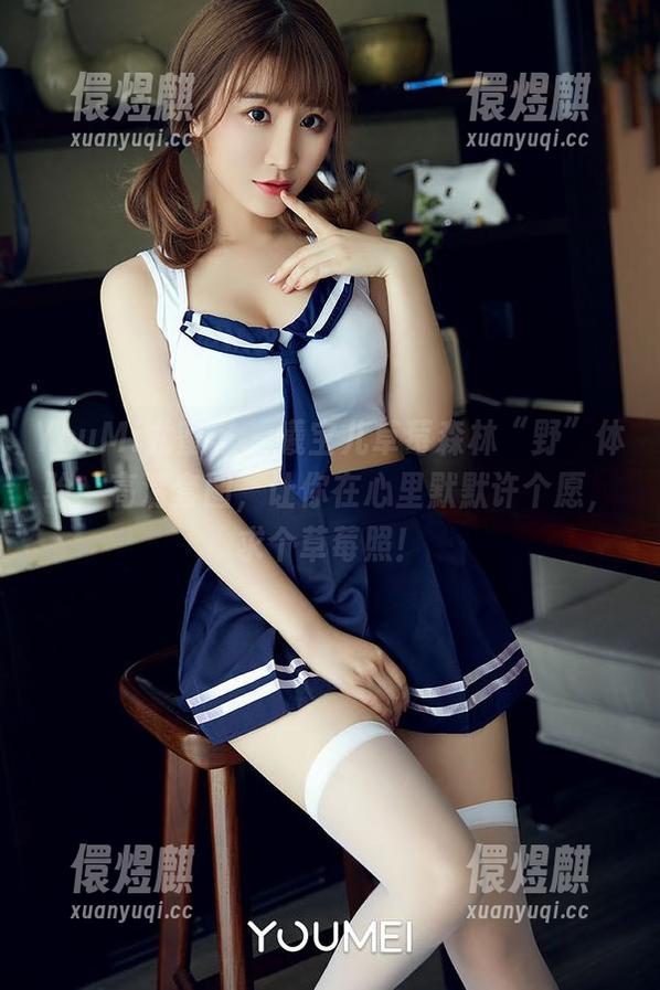 YouMi尤蜜荟-曦宝儿 YouMi尤蜜荟 - 曦宝儿草莓森林“野”体验:高清套图,让你在心里默默许个愿,求个草莓照!