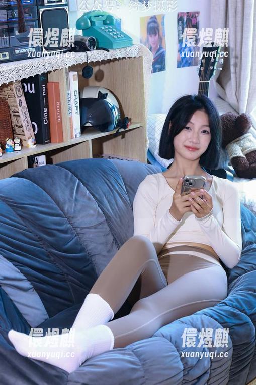绮梦摄影 - 全套蔡蔡甜心写真，看她那小表情，我的内心简直在开party！